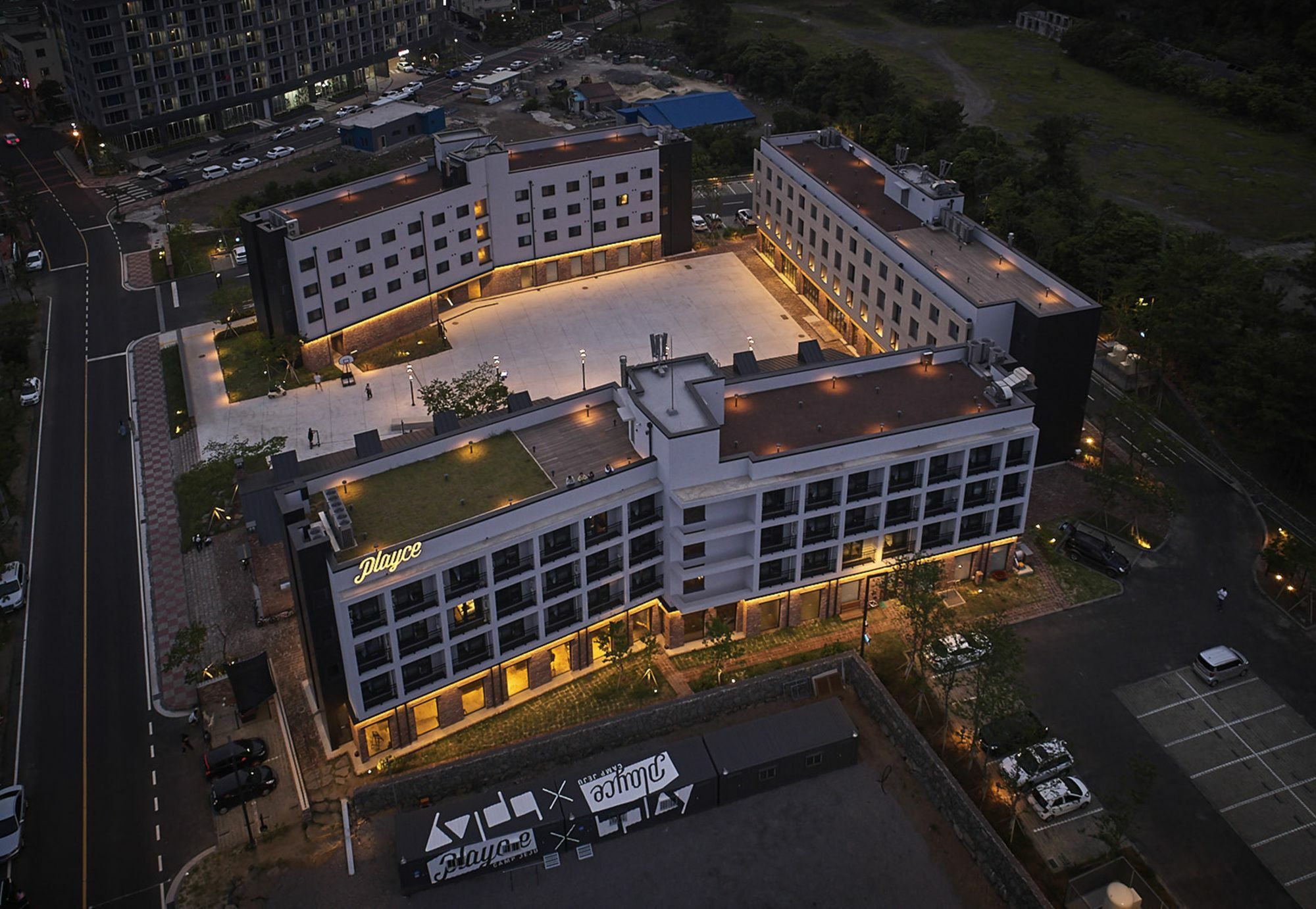 Hotel Playce Camp Jeju Oso-ri Exteriér fotografie